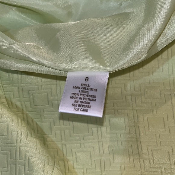 Lime green dress - Picture 9 of 10